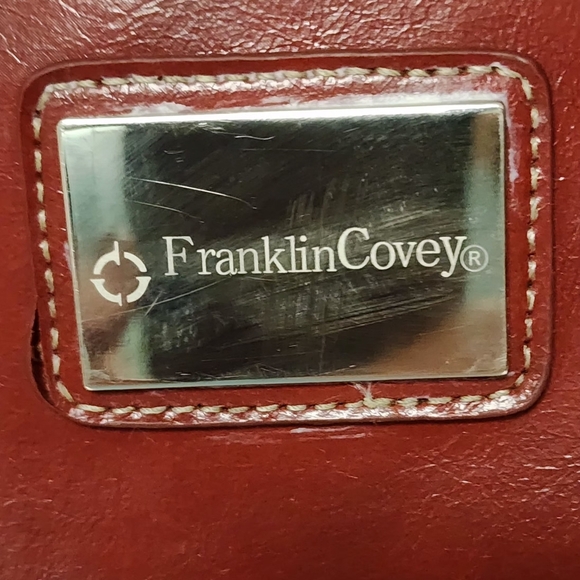Franklin Covey Large Burgundy Office/Laptop Bag - Picture 7 of 8